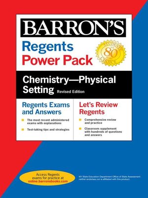 cover image of Regents Chemistry—Physical Setting Power Pack Revised Edition